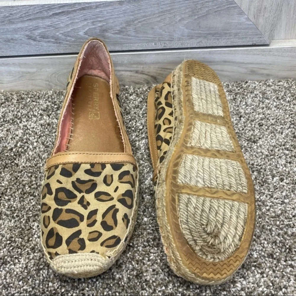 Sperry Top-Sider® 'Danica' Flat Animal Print 6.5